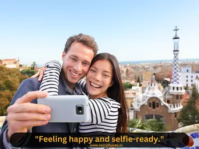 Happy Instagram Captions for Selfies