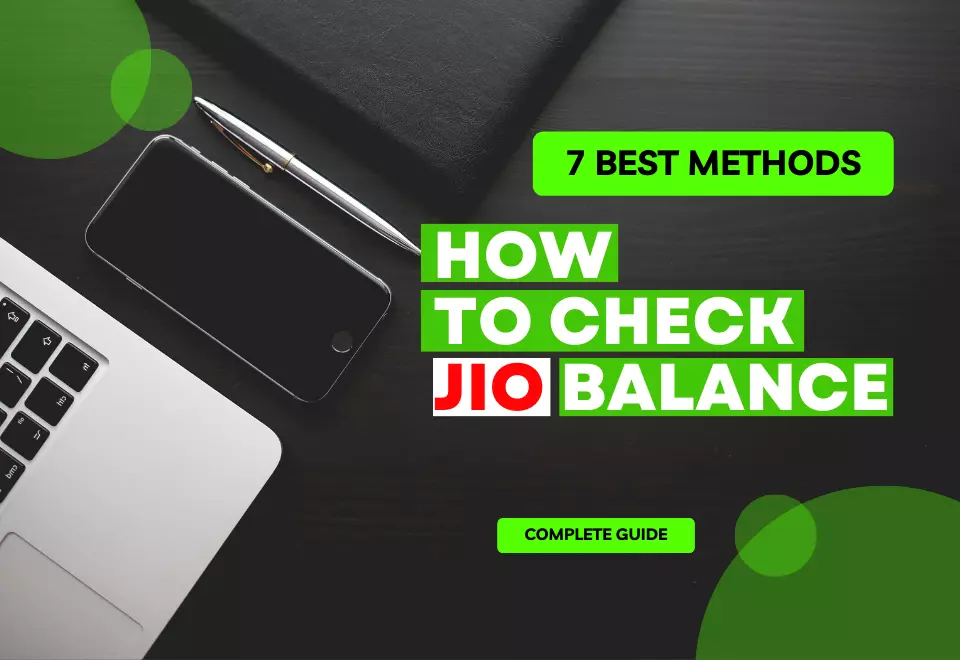 How to Check Jio Balance