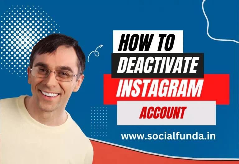 How to Deactivate Instagram Account Temporarily-2023