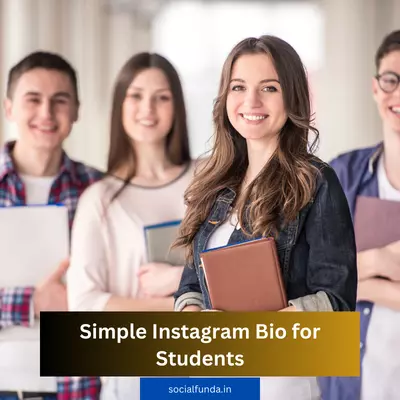 Simple Instagram Bio for Students