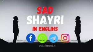 Best 700+ Sad Shayari in English-2024